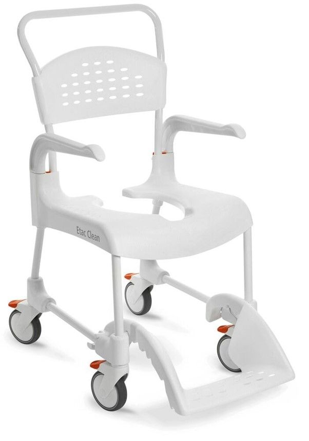 Chaise douche clean 55+roues à 2 freins
