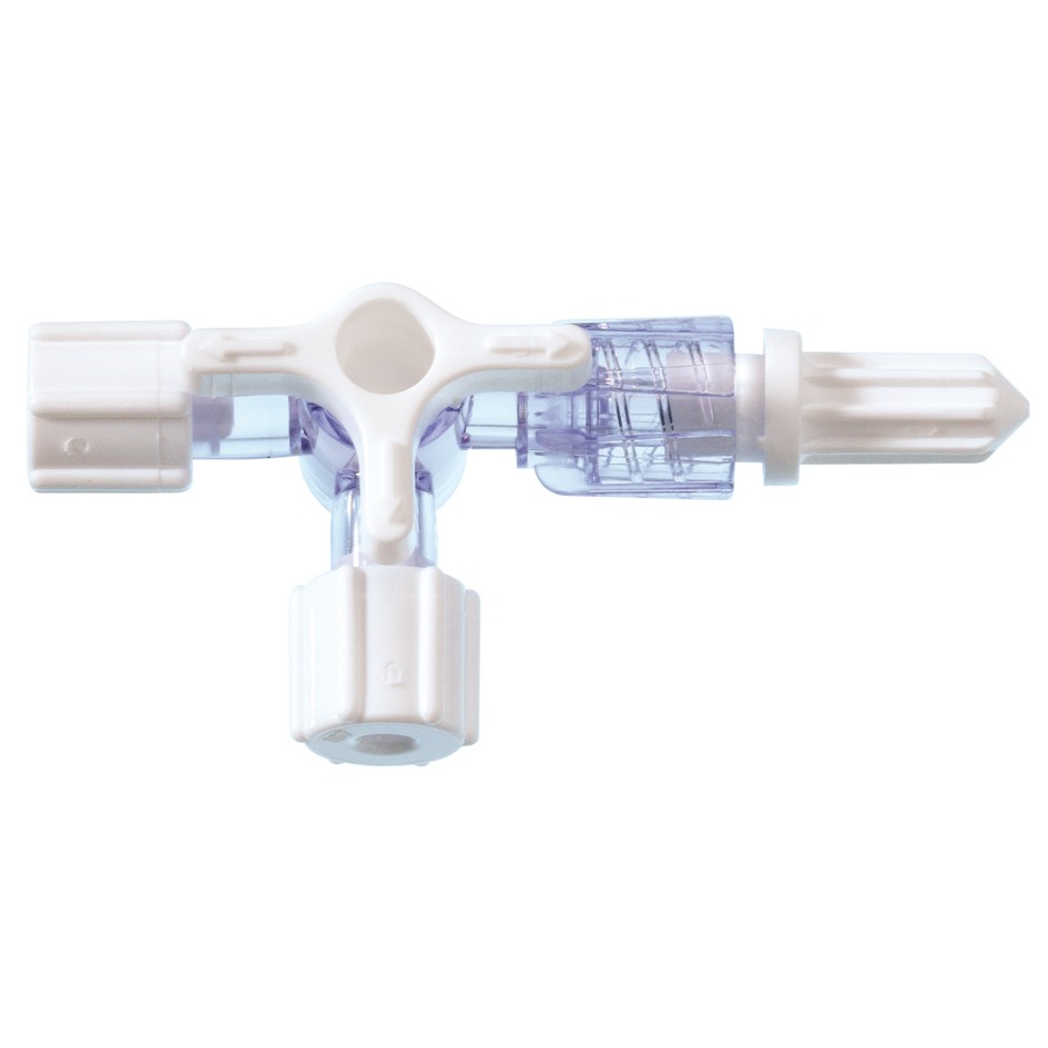 Robinet a 3 voies st (embout mâle, 2 embouts fem)