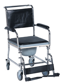 Fauteuil garde-robe à roulettes