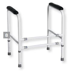 Cadre de toilette Ako