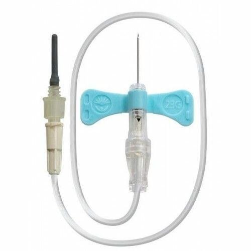 Unité de prélèvement à ailettes sécurisé 23g ,19mm