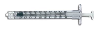 Serignue 1ml luer lock bd / 100