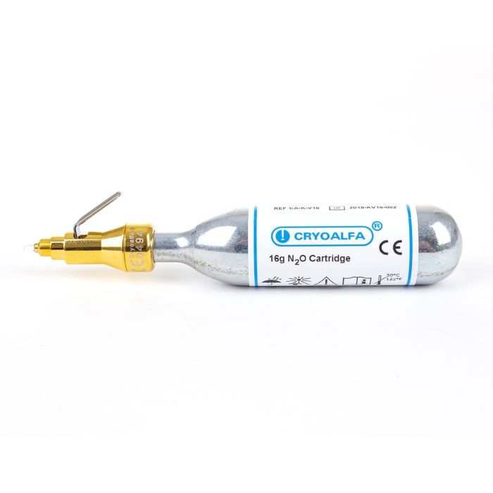 Cryoalfa SUPER Glass Tip 1 mm + 1 Gas Cartridge 16 gram