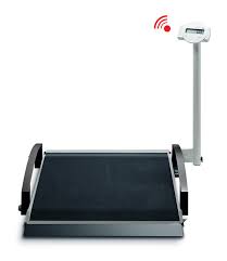 Balance pour fauteuil roulant, classe d'étalonnageIII(3) digitale, sans fil interface, BMI, incl. 2 rampes