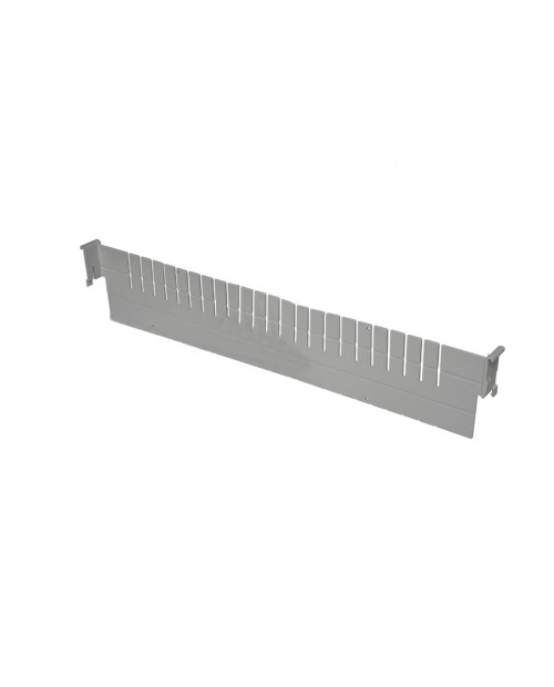 Lengthwise separator 600x100 in grey ABS 