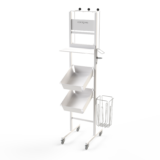 Complete mobile precaution unit (Isolation trolley)