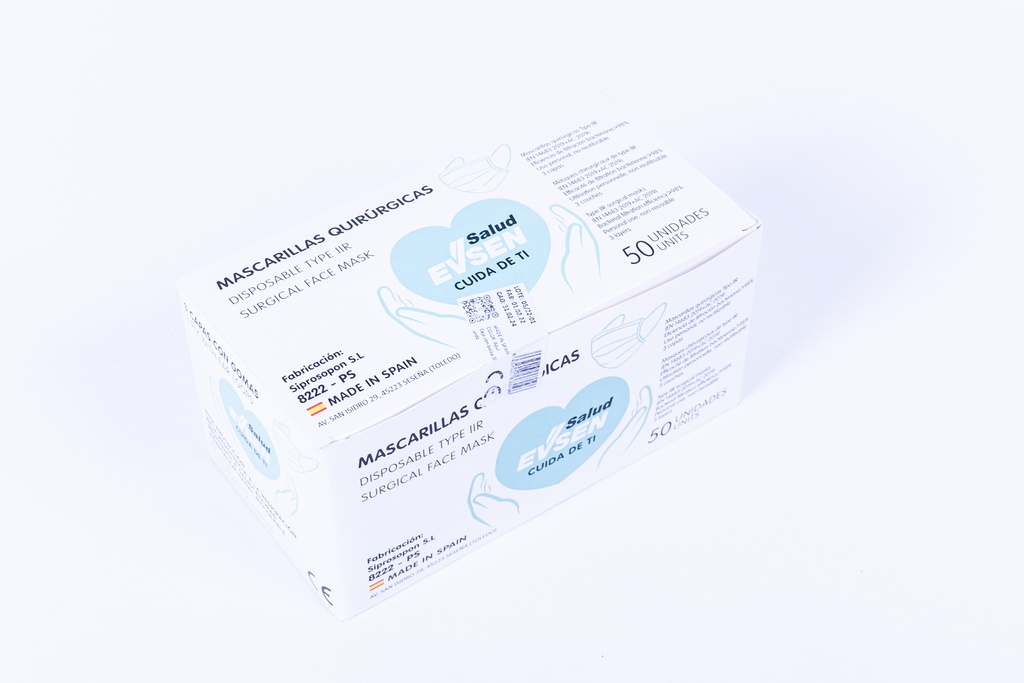 Masque type II/R MUMU/ 50 pièces