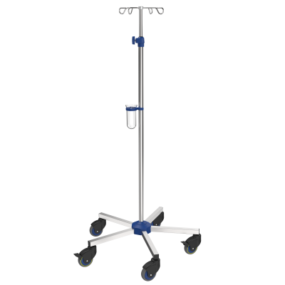 Provita infuusstaander Eco-Space Standard - Verchroomd - Wielen Ø80