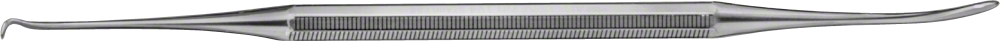 Pedicure Instrument, 145 mm (5 3/4"), double ended, octagonal handle, non-sterile, reusable