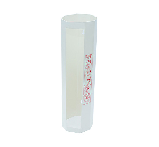 Wanddispenser voor emesiszakje