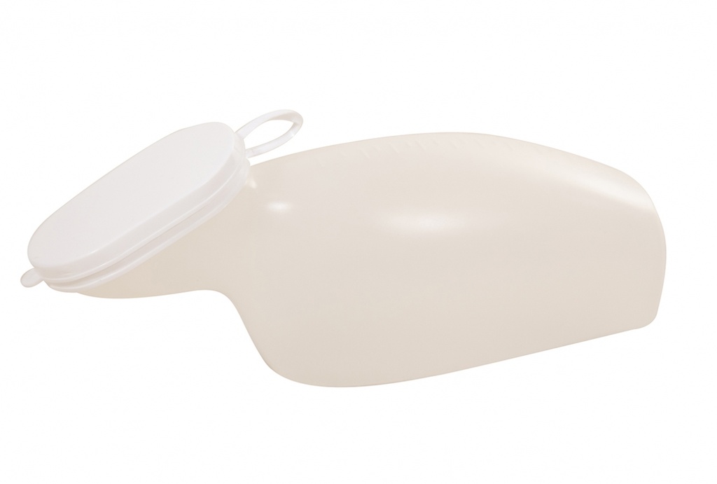 Urinal féminin, blanc