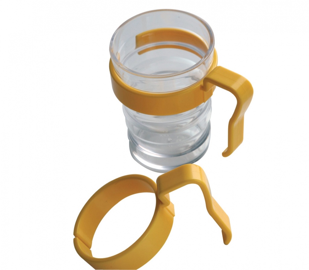 Description     Spécifications     Accessoires     Alternative   Description Cette anse est conçue spécialement pour les gobelets Sure Grip et Novo Cup. Spécifications Code EAN 5050996028958 Lavable au lave-vaisselle Non MDR Pays d’origine Danemark Accessoires Sure Grip gobelet à rainures - transparent   Sure Grip gobelet à rainures - transparent 9 options   Alternative Porte-gobelet avec deux anses   Porte-gobelet avec deux anses PR65667    Anse pour gobelet