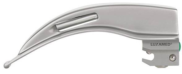 Lame MACINTOSH pour laryngoscope fibre optique LUXAMED.