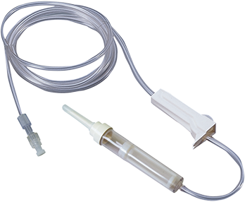 [EU159102S] Transfuseur EUROTRANS - sans raccord latex Filtre 200 microns - Carton de 100